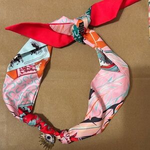 Colorful Silk Necklace